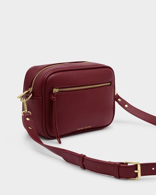 HALLIE Crossbody, cherry