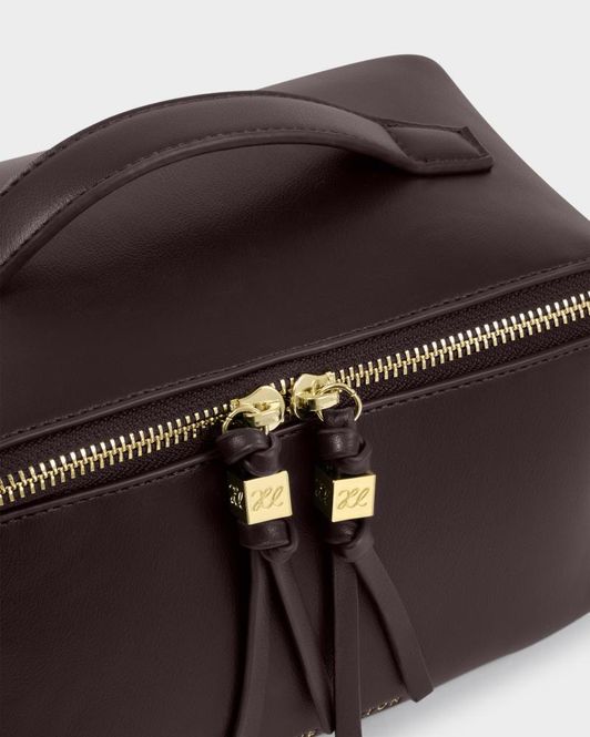 Hovedbilde SOHO Make Up Bag, Bitter Chocolate