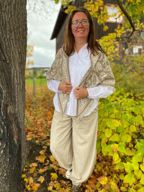 KAmathilde skjorte, hvit
