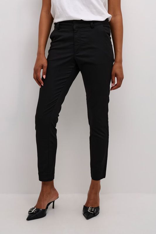 KA Lea 7/8 Chino Pant, Black deep