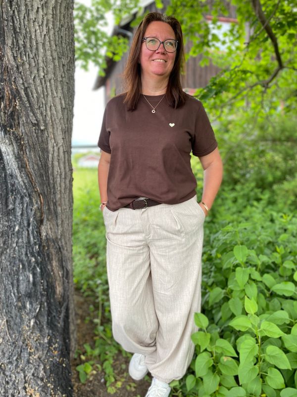 KA Omila Harem Pants, Feather Gray Melange