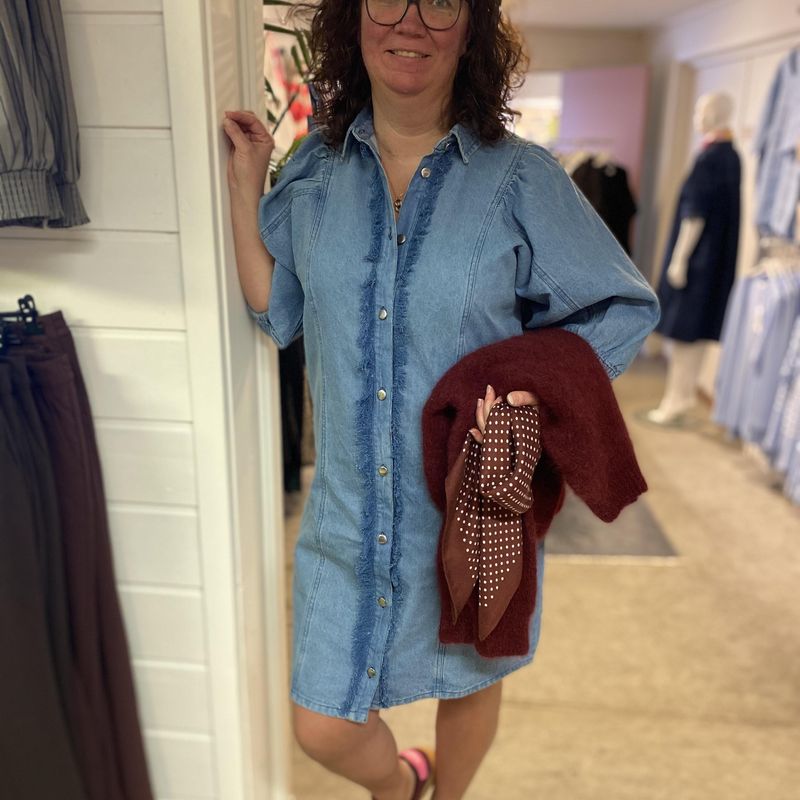 Othilde SZ denim kjole