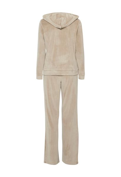 Hovedbilde BY Mitza velour-sett, Walnut