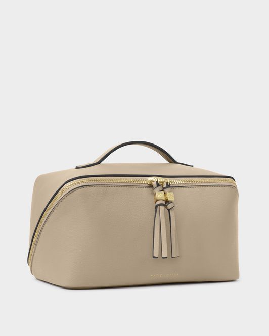 Hovedbilde SOHO Make Up Bag, large, Large, light taupe
