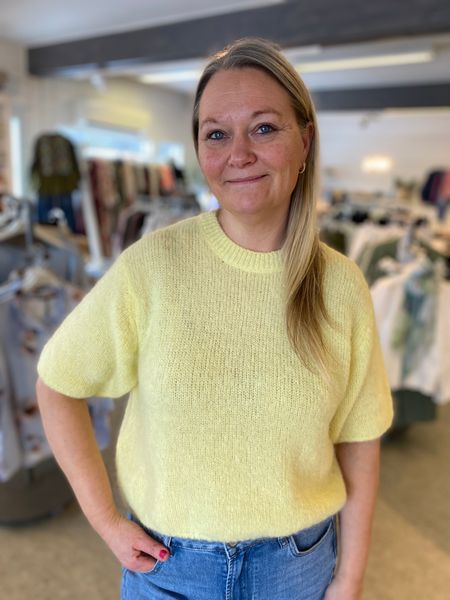 Hovedbilde Mohair genser, gul