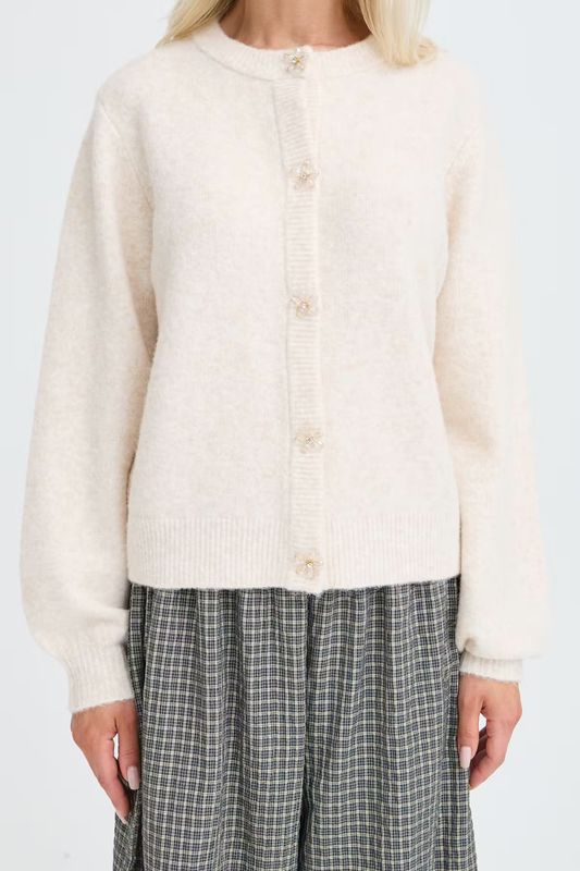 BYomea Cardigan, offwhite