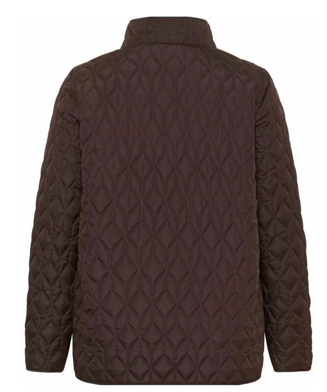 KALEILA Quilt Jacket Coffee Bean