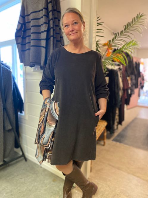 Hovedbilde Babycord kjole, brun