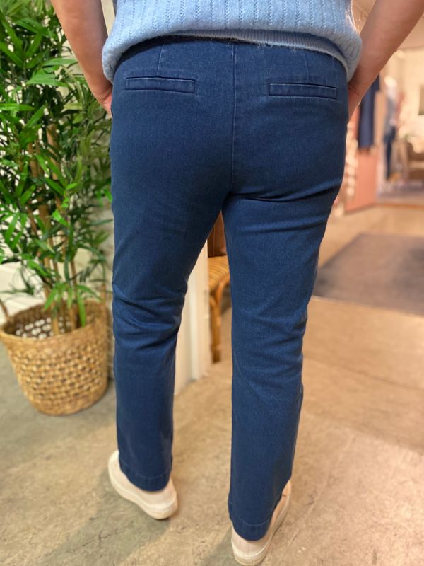 BY Dixie Jeans, Mid Blue Denim