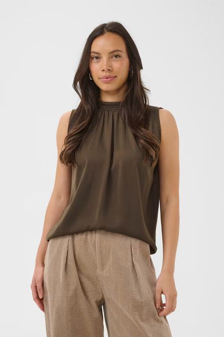Hovedbilde Aileen SZ bluse, Chocolate brown