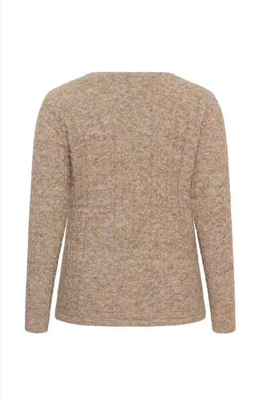 KC malina cardigan - beige melange