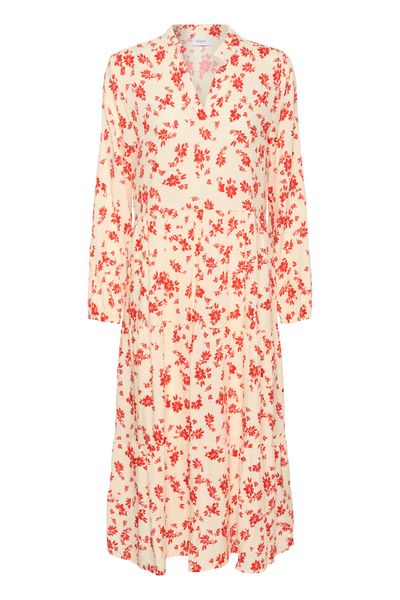 Hovedbilde Eda SZ Maxi kjole, beige/rød