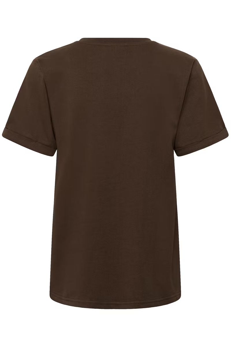 KA Heart T-skjorte, Coffee Bean