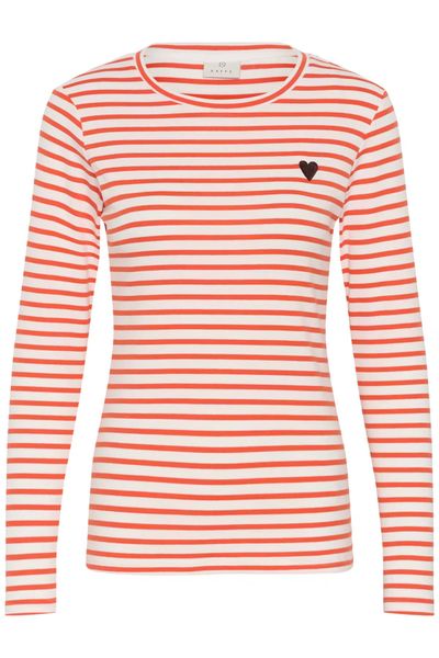 Hovedbilde KA Liddy T-shirt, Chalk/Tigerlilly