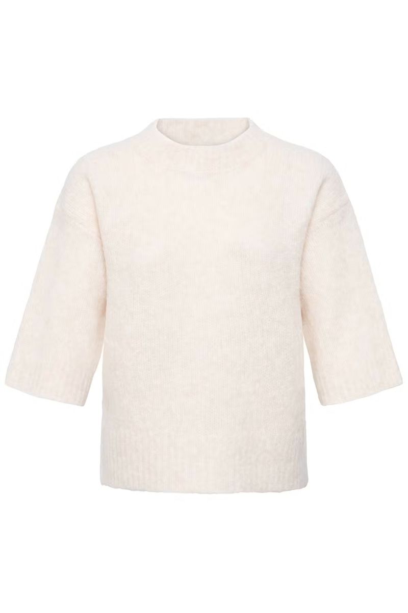 BY Nyla Pullover, offwhite/white