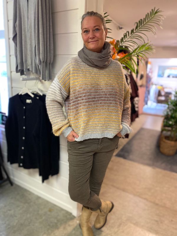 Melly & Co bukse, taupe